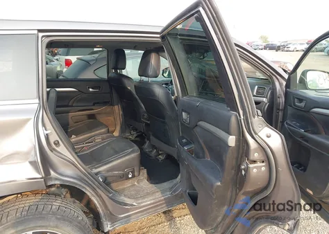 2016 Toyota Highlander Xle V6 z USA, uszkodzony, nr VIN 5TDJKRFH2GS500751